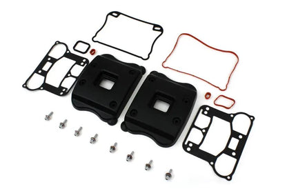 V-Twin Rocker Box Cover Set for Harley Davidson XL 2007-2016, Black - Part I33-0106MB by V-Twin