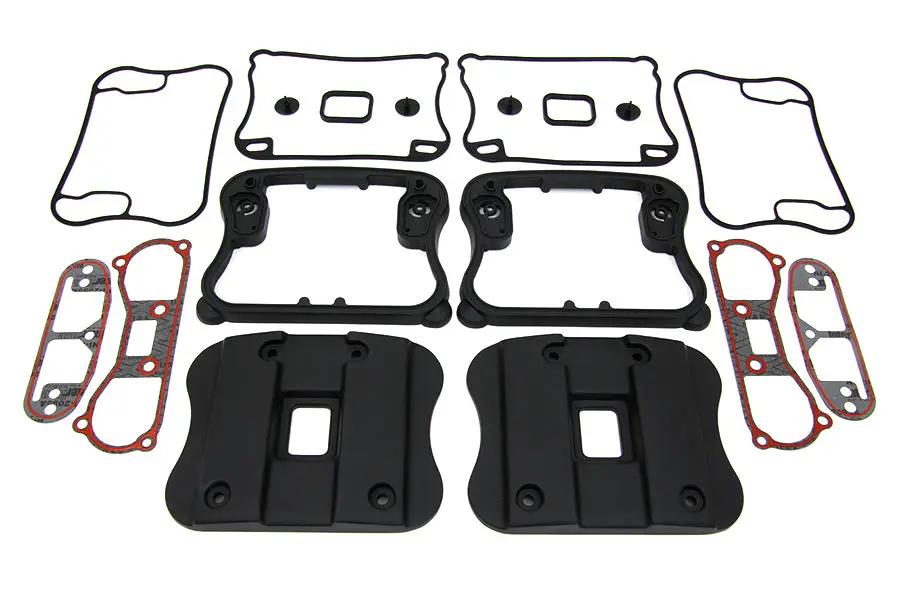 V-Twin Top Rocker Box Cover and D-Ring Kit for Harley Davidson XL (1991-2000) by V-Twin