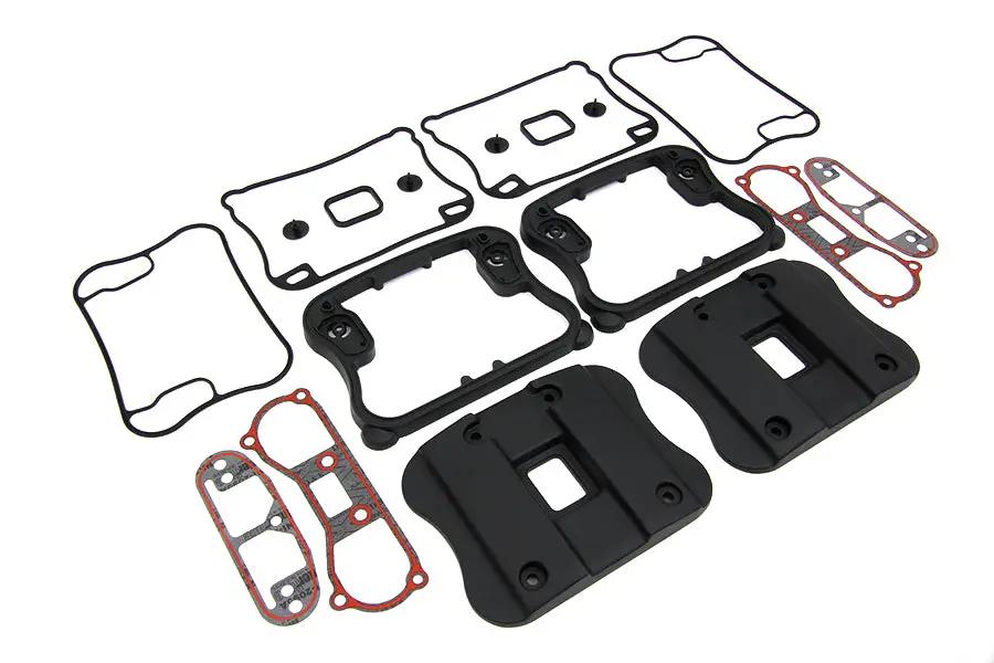 V-Twin Top Rocker Box Cover and D-Ring Kit for Harley Davidson XL (1991-2000) by V-Twin