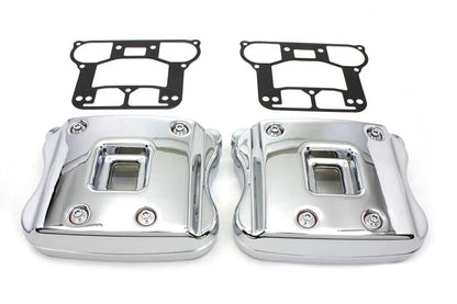 V-Twin Rocker Box Cover Kit Chrome for Harley Davidson XL 2007-2016 by V-Twin