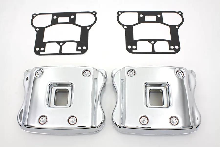 V-Twin Rocker Box Cover Kit Chrome for Harley Davidson XL 2007-2016 by V-Twin