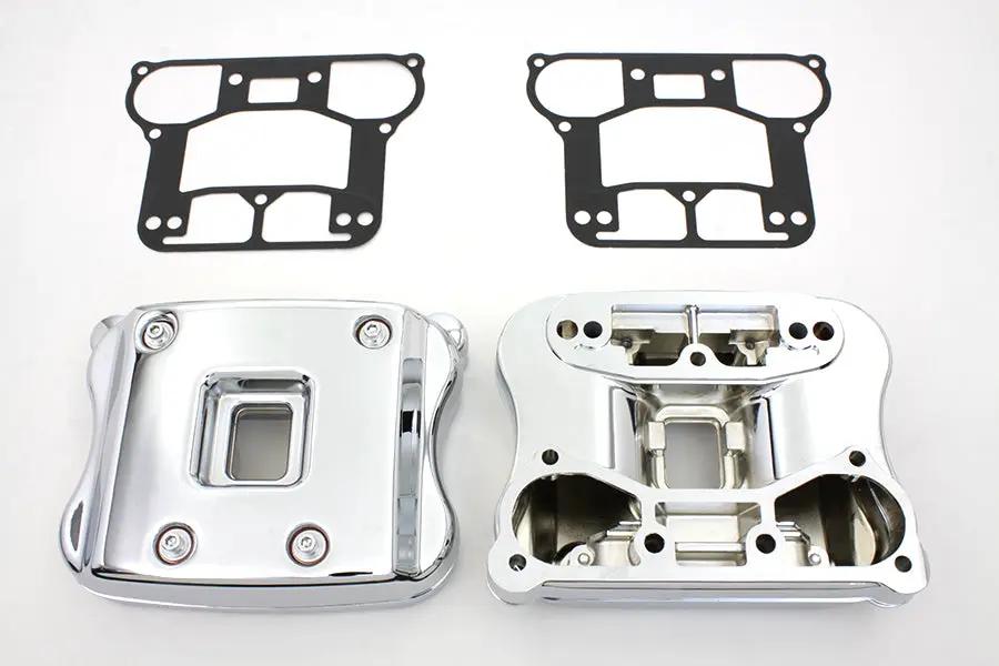 V-Twin Rocker Box Cover Kit Chrome for Harley Davidson XL 2007-2016 by V-Twin
