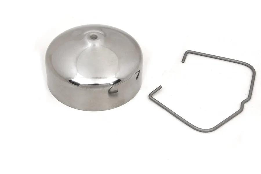 V-Twin Stainless Steel Distributor Cover Kit Part 70130S for Harley Davidson EL and FL Models by V-Twin