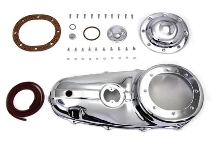 V-Twin Replica Outer Primary Cover Chrome Kit for Harley Davidson FL Models by V-Twin