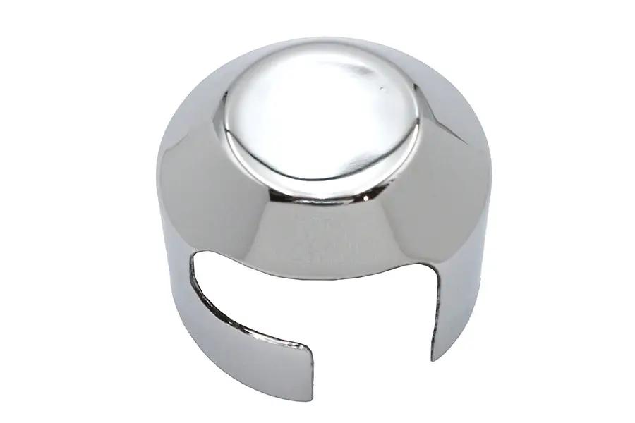 V-Twin Chrome Starter Solenoid End Cover for Harley Davidson FXE (1965-1974) by V-Twin