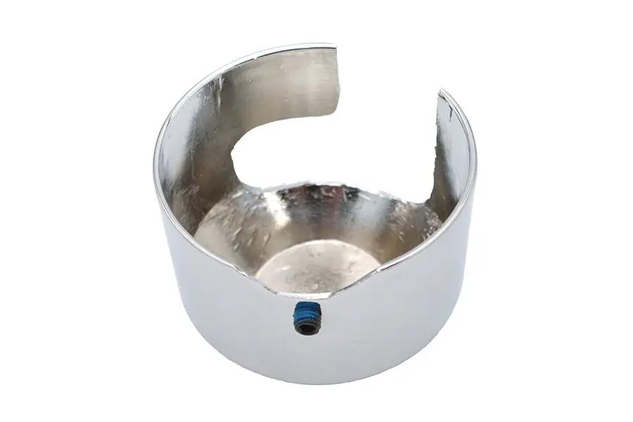 V-Twin Chrome Starter Solenoid End Cover for Harley Davidson FXE (1965-1974) by V-Twin