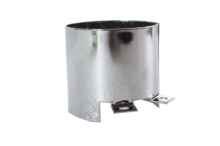V-Twin Chrome Starter Solenoid End Cover for Harley Davidson FL Models