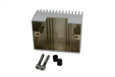 V-Twin Chrome Die-Cast Volt Pack Cover for Harley Davidson FL Models (1970-1979) by V-Twin