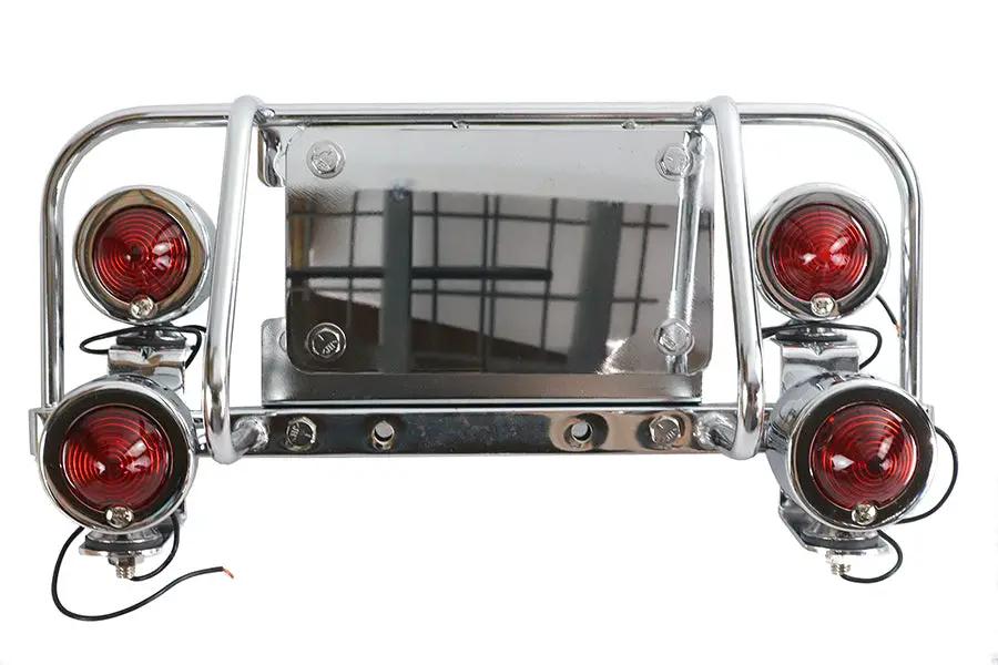 V-Twin Chrome Dresser Light Bar for Harley Davidson FL Models (Part No. 71061) by V-Twin