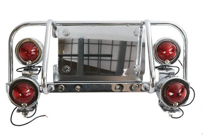 V-Twin Chrome Dresser Light Bar for Harley Davidson FL Models (Part No. 71061) by V-Twin