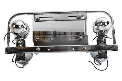 V-Twin Chrome Dresser Light Bar for Harley Davidson FL Models (Part No. 71061) by V-Twin