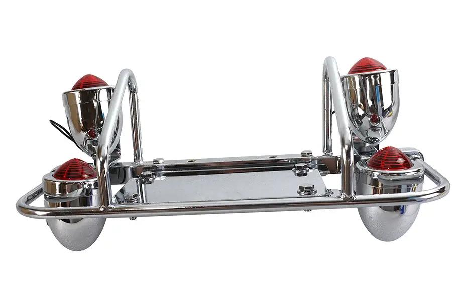 V-Twin Chrome Dresser Light Bar for Harley Davidson FL Models (Part No. 71061) by V-Twin