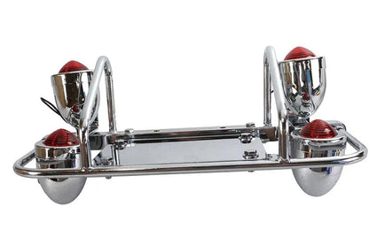 V-Twin Chrome Dresser Light Bar for Harley Davidson FL Models (Part No. 71061) by V-Twin