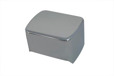 V-Twin Coil Cover Chrome Smooth for Harley Davidson FXST and FLST Models