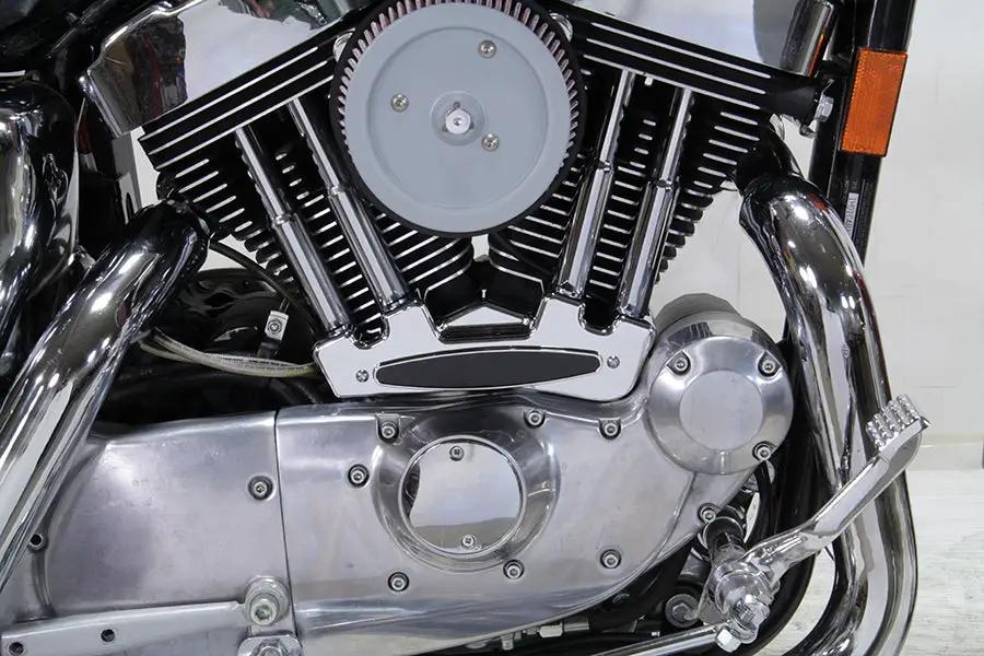 V-Twin Chrome Tappet Base Cover for Harley Davidson XL Models (Part #18234-00) by V-Twin