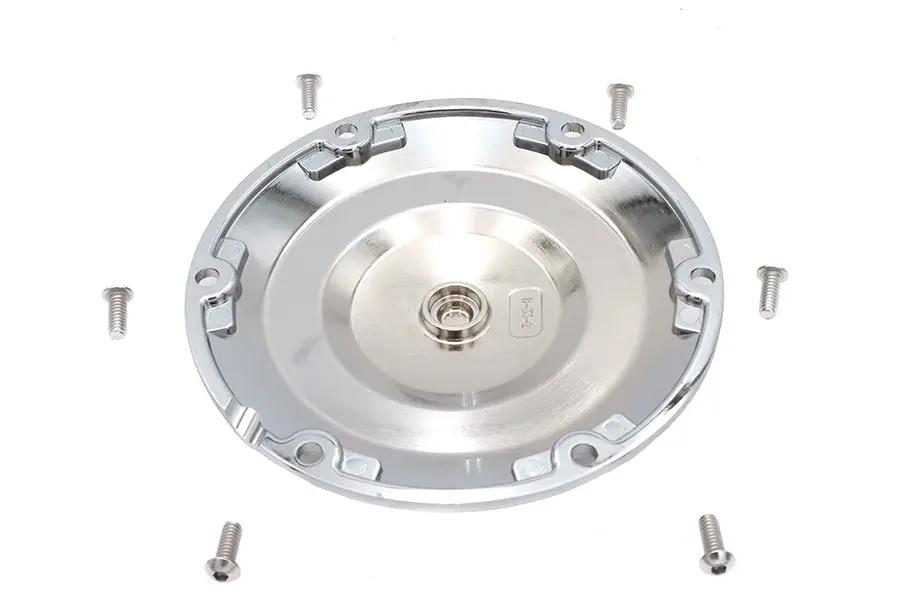 V-Twin Chrome 6-Hole Flame Derby Cover for Harley Davidson XL (2004-2013) by V-Twin