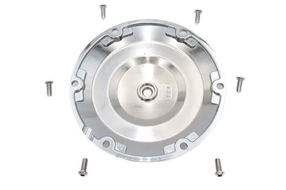 V-Twin Chrome 6-Hole Flame Derby Cover for Harley Davidson XL (2004-2013) by V-Twin