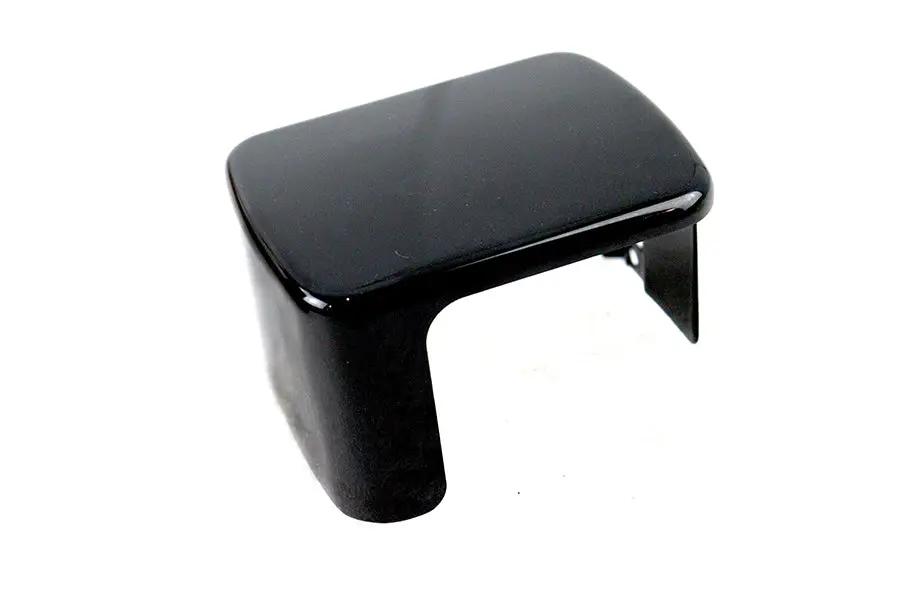 V-Twin Coil Cover Black Smooth for Harley Davidson FLST and FXST Models Part #77248B by V-Twin