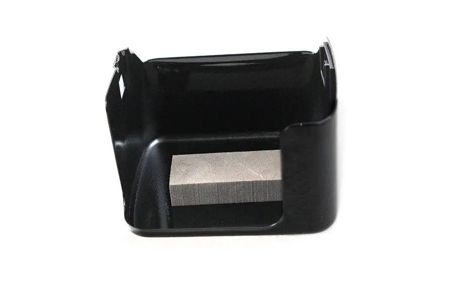 V-Twin Coil Cover Black Smooth for Harley Davidson FLST and FXST Models Part #77248B by V-Twin