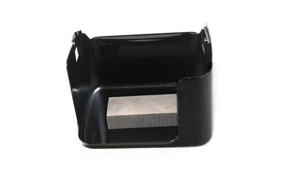 V-Twin Coil Cover Black Smooth for Harley Davidson FLST and FXST Models Part #77248B by V-Twin