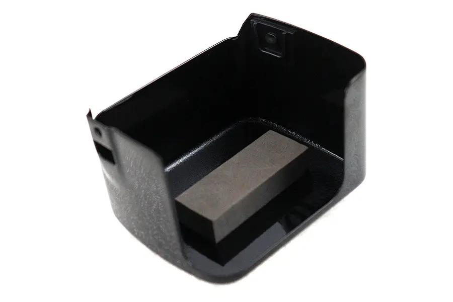 V-Twin Coil Cover Black Smooth for Harley Davidson FLST and FXST Models Part #77248B by V-Twin