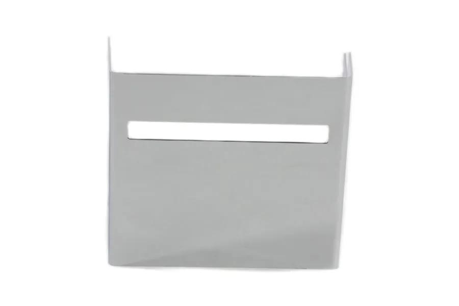 V-Twin Chrome Battery Side Cover with Single Slot View Hole for Harley Davidson FX and XLCH Models by V-Twin
