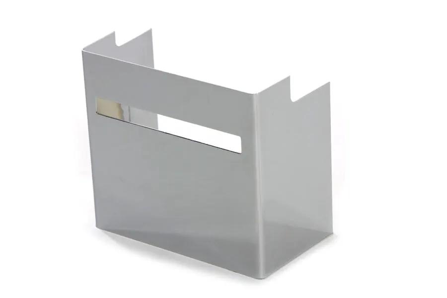 V-Twin Chrome Battery Side Cover with Single Slot View Hole for Harley Davidson FX and XLCH Models by V-Twin