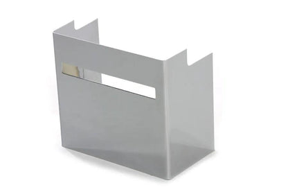 V-Twin Chrome Battery Side Cover with Single Slot View Hole for Harley Davidson FX and XLCH Models by V-Twin