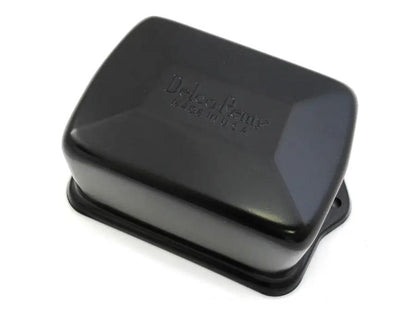 V-Twin Black 12 Volt Delco Remy Regulator Cover for Harley Davidson FL & XL Models by V-Twin
