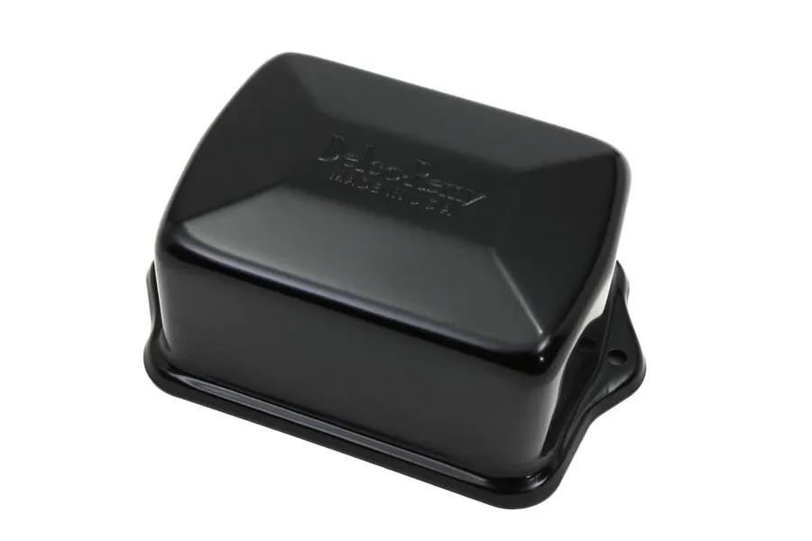 V-Twin Black 12 Volt Delco Remy Regulator Cover for Harley Davidson FL & XL Models by V-Twin