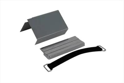 V-Twin Chrome Battery Cover Kit for Harley Davidson XL 1979 - Smooth Side and Top Covers by V-Twin