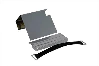 V-Twin Chrome Battery Cover Kit for Harley Davidson XL 1979 - Smooth Side and Top Covers by V-Twin