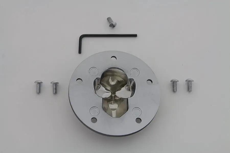 V-Twin Black Skull Style Point Cover for Harley Davidson FXST Models (Part 30-0181BC) by V-Twin