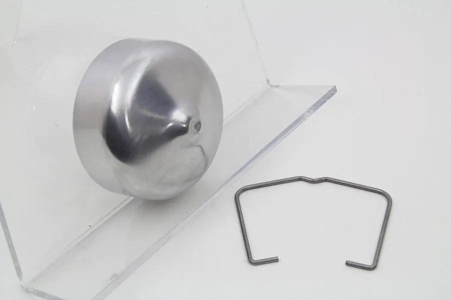 V-Twin Polished Aluminum Distributor Cover Kit for Harley Davidson EL and FL Models by V-Twin