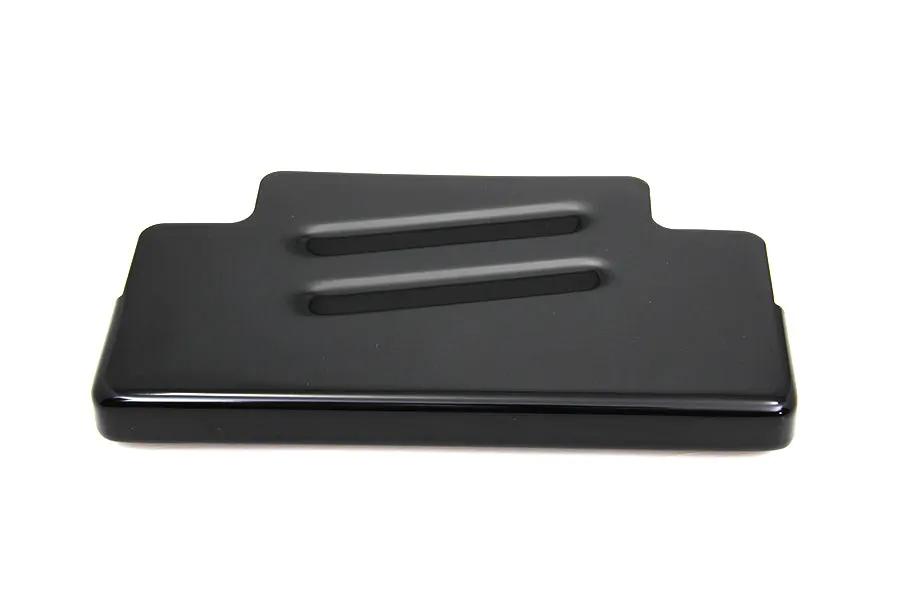V-Twin Battery Top Cover Black for Harley Davidson FXD Models (Part #74514B) by V-Twin
