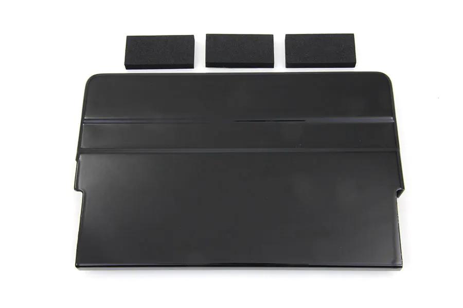 V-Twin 13109B Black Battery Top Cover for Harley Davidson FL Models by V-Twin