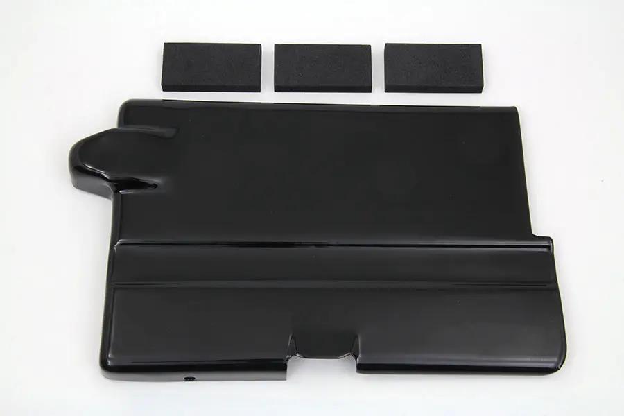 V-Twin Battery Top Cover in Black for Harley Davidson XLH Models by V-Twin