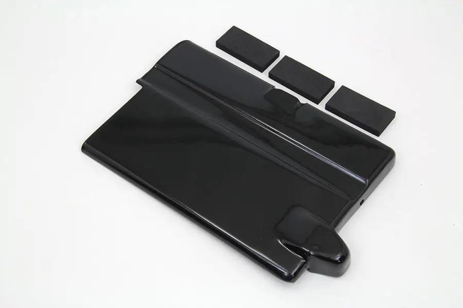 V-Twin Battery Top Cover in Black for Harley Davidson XLH Models by V-Twin