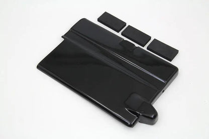 V-Twin Battery Top Cover in Black for Harley Davidson XLH Models by V-Twin