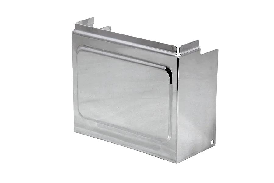 V-Twin Chrome Embossed Battery Side Cover for Harley Davidson FXD and FXDWG Models by V-Twin