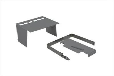 V-Twin Chrome Battery Cover Kit with Slotted Side Cover for Harley Davidson XL Models by V-Twin