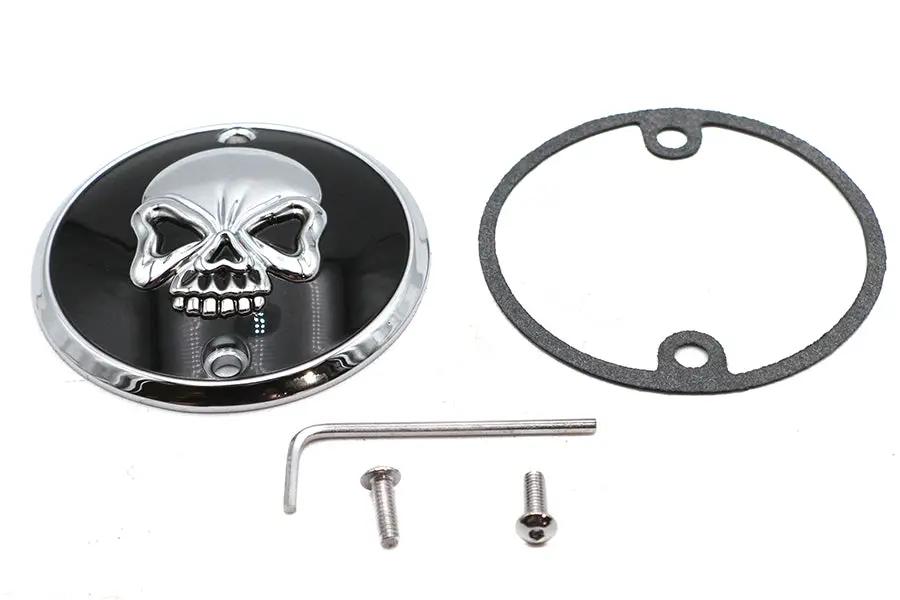 V-Twin Skull Design Ignition System Cover for Harley Davidson XL Models by V-Twin