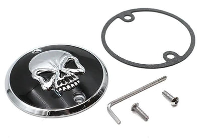 V-Twin Skull Design Ignition System Cover for Harley Davidson XL Models by V-Twin