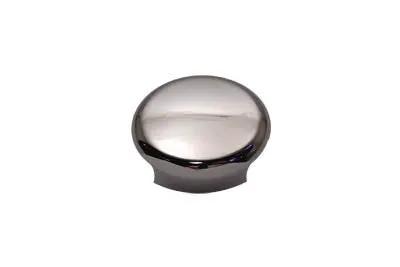 V-Twin Smooth Round Horn Cover for Harley Davidson XL Models - Chrome Finish by V-Twin