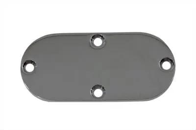 V-Twin Oval Inspection Chrome Cover Part 14009 for Harley Davidson FL (1970-1979) by V-Twin