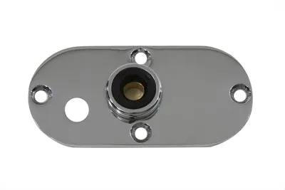V-Twin Chrome Oval Inspection Cover for Harley Davidson FX Models – Part 14010 by V-Twin