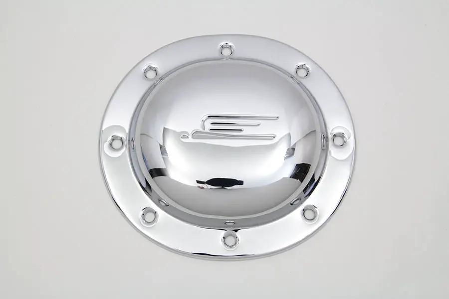 V-Twin Bird Style Derby Cover Chrome for Harley Davidson EL & FL Models - Part 14023 by V-Twin