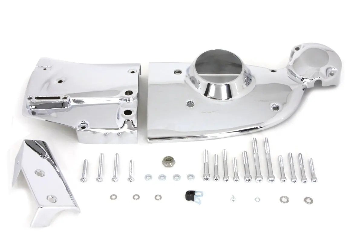 V-Twin Chrome Cam and Sprocket Cover Kit for Harley Davidson XL 1983-1990 by V-Twin