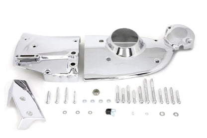 V-Twin Chrome Cam and Sprocket Cover Kit for Harley Davidson XL 1983-1990 by V-Twin