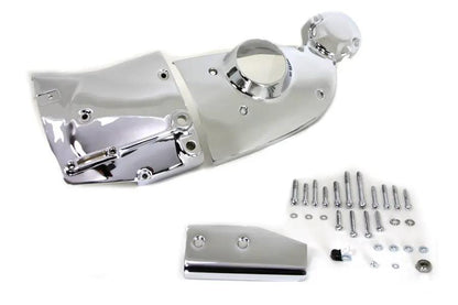 V-Twin Chrome Cam and Sprocket Cover Kit for Harley Davidson XL 1983-1990 by V-Twin